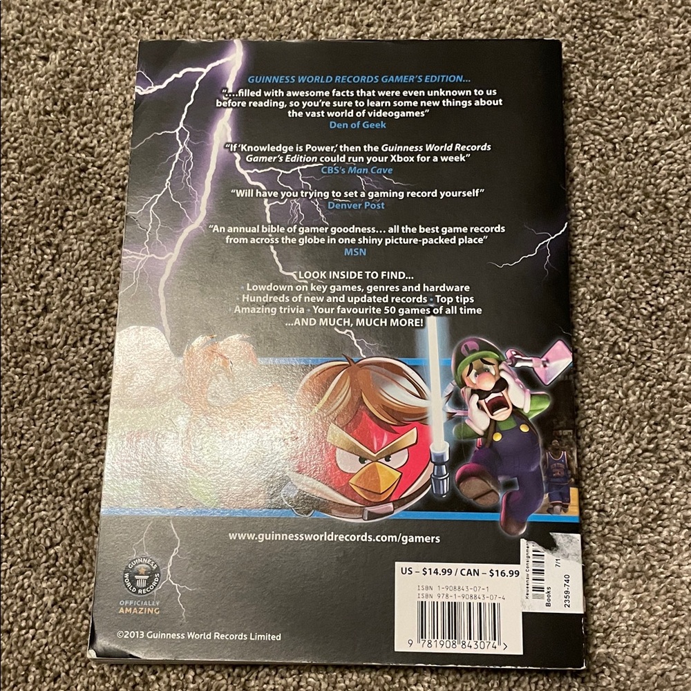 Guinness World Records 2014 Gamer's Edition Book - Picture 4 of 6
